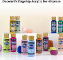 DecoArt Americana Acrylic Paint Set – Essential Pastel Colors, 9 Bottles (2 fl oz) – Art and Craft Acrylic Paints for Canvas, Wood, and More | Multi - Pastel Essentials | 2 Fl Oz (Pack of 9) — 3