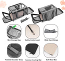 GAPZER Pet Carrier for Large Cats up to 20lbs Soft-Sided Privacy Protection — 4