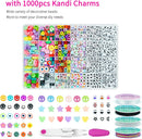 5 Boxes Bracelet Making Kit Pony Beads, 96 Colors Kandi Beads for Bracelets — 7