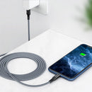 2Pack for Samsung USB C Cable 10FT,3A Fast Charging Nylon Braided Wire 7