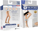 Truform Women's Compression Pantyhose, 20-30 mmHg, Opaque Hosiery Support Shaping Tights, Black, X-Large — 3