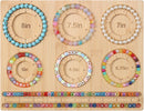 Petoysoso Bead Board for Jewelry Making, Bamboo Beading Board for Jewelry Bracelet Making, DIY Bracelet Bead Board — 1