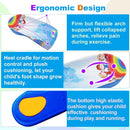 Kids Insoles, Arch Support Insole for Kids Shoe 3/4 Length Inserts Children — 3