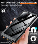 Temdan Designed for Samsung Galaxy S25 Ultra Case Waterproof, Built-in Lens & Screen Protector Military Grade Shockproof Dropproof IP68 Underwater Full Body Phone Case for Galaxy S25 Ultra 6.9"-Black — 7