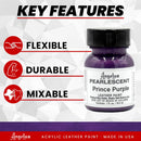 Angelus 1 oz Leather Paint, 1 Fl Oz (Pack of 1), Prince Purple — 2