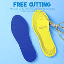 Eurzom 2 Pairs Kids Insoles for Shoes Sneakers Memory Sponge Inserts,Blue — 4