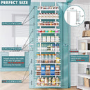 Eastherry Over The Door Pantry Organizer，9-Tier Over The Door Organizer with Adjustable Basket，Metal Hanging Pantry Organizers and Storage for Kitchen, Back of Door Seasoning Rack — 2