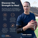 Copper Compression Back Brace. Copper Infused Lumbar Support for Lower Back Relief, Sciatica, Herniated Disc, Scoliosis, Pain & Strains. Adjustable & Breathable. Fits Men & Women (Waist 36" - 42") — 4