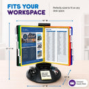 Ultimate Office AdjustaView Supply Base Desk Reference Display Organizer CL — 5