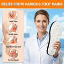 4D Cloud Memory Foam Insoles for Men & Women, Shoe Inserts for All-Day Standing, Arch Support for Plantar Fasciitis & Foot Pain Relief, Breathable for Boots and Sneakers (Men 10-11.5 / Women 11-12.5) — 4