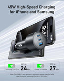 Anker 167.5W Max 3-Port Ultra-Compact USB C Fast Charging Car Charger photo 4