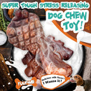 Fuufome Dog Chew Toys for Aggressive Chewers & Large Dogs Tough Nylon Bone