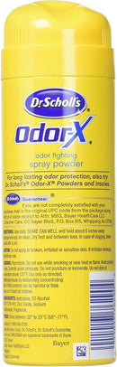 Dr. Scholls Odor X With Sweatmax Spray Powder 4.7 Ounce (139ml) (6 Pack) — 2