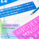 Mr. Pen Letters and Numbers Alphabet Templates, Letter Stencils, Pack of 5 | 14 9 1_inches — 5