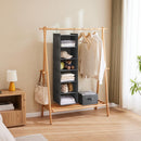 MAX Houser 6 Tier Hanging Closet Organizer with 2 Sturdy Hooks, Grey — 5
