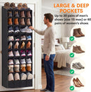 Ofiray-home Over the Door Shoe Organizer, 30-40 Pairs — 5