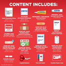 BAND-AID Brand All-Purpose Portable Compact First Aid Kit, 160 Piece | MAP — 5