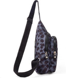 Banelu Small Sling Backpack Crossbody Sling Bags for Women, Cross Body Bag Crossbody Purses Fanny Packs - Black Spots | D Spots — 3