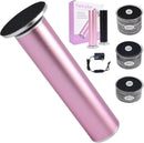 FancyJun Electric Foot Callus Remover with 120pcs Sandpaper Discs(3 Sizes), Professional 800RPM Aluminum 4.8 Inches Callus Remover for Feet, Stepless Speed Control for Dead Skin (Purple) — 1