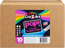 Cra-Z-Art POP! Neon Washable Tempera Paint For Kids Bulk Pack 10ct, Assorted Fluorescent Colors Tempera Paint Set 8oz each bottle, Back To School Teachers Supplies — 7