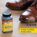 Fiebing's Acrylic Resolene (4 oz) - Protective Acrylic Leather Finisher - Glossy Finish Top Coat for Dyed & Polished Leathercraft - Flexible, Durable, Water Resistant for Boots, Couch, Purse (Brown) — 2