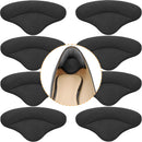 4 Pairs Heel Pads Heel Grips Liner for Loose Shoes, Heel Cushion Pads Heel Inserts for Shoe Too Big Men Women- Ultra Soothing Heel Protectors for Heel Pain, Heel Slipping, Blisters, Friction(Black) — 1