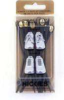 HICKIES Tie-Free Laces | Black and Gold — 1