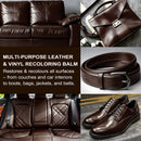Dark Brown Leather Recoloring Balm, Color Restorer, Scratch Remover, Leather dye & Paint for Furniture, Couches,Car Seats — 2