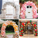 RUBFAC Balloon Arch Kit, 8ft Tall & 9ft Wide Adjustable Balloon Arch Frame Stand with 2 PVC Bases,2 Water Fillable Bags, 50pcs Balloon Clips for Wedding Party Baby Shower Supplies Christmas Decoration — 7