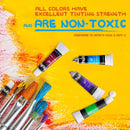 Ohuhu 36 Oil-Based Colors Oil Paint Set, 12ml/0.42oz x 36 Tubes Non-Toxic | 36 Colors — 7