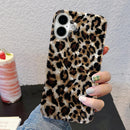 J.west Compatible with iPhone 16 Case,Luxury Sparkle Translucent Clear Vintage Leopard Print Soft Silicone Cover for Girls Women Protective Phone Case for iPhone 16 6.1 inch Cheetah — 3