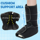Geiserailie 2 Pcs Short Air Cam Walking Boot, Fracture Boot with Adjustable Bladder & Knob, Medical Ankle Boots for Foot & Ankle Fractures, Sprains & Injury Stabilization(S 9.8 x 8.7inch) — 3