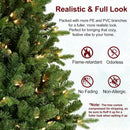 Treepool 6FT Prelit Artificial Christmas Tree, 1720 PE/PVC Tips, 400 Lights — 2