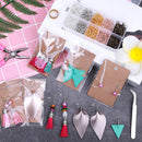 Earring Hooks, Audab 1400pcs Making Kit with 200pcs Ear Ring 1000pcs Jump Rings, Backs and Jewelry Pliers for… — 2