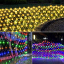 Dual Color Changing Net Lights 20x6.6ft Christmas Lights with Remote Timer — 7