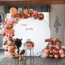 Rose Gold Balloons, 60Pcs Boho Wedding Bridal Shower Princess Party Balloon | Rose Gold Pink — 6