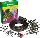 Rain Bird PATIOKIT Drip Irrigation Kit, 1/4" | 42-Piece Kit | Patio Watering Kit — 1