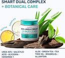 Urea Cream 40 Percent for Feet Maximum Strength - Urea Foot Cream and Callus Remover, Exfoliating Heels Cream with Salicylic Acid - Dry Cracked Foot Lotion Urea, Ceramides, Tea Tree Oil, 4.3 oz — 6