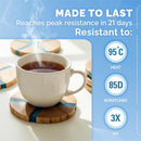 Craft Resin Crystal Clear Epoxy Resin Kit - Food Safe, UV Resistant - 34 Oz — 4