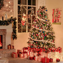 Hykolity 6 ft Prelit Christmas Tree with Pine Needle — 7