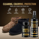 Lounsweer Black 8oz Suede & Nubuck Dye and Waterproofing Spray Kit — 3