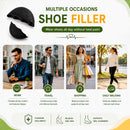 Shoe Filler Insert for Loose Shoe,Toe Cushion Fillers Make Shoes Fit for All Day Pain Relief and Comfort,Shoe Inserts for Men and Women. - Black — 7