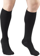 Truform 20-30 mmHg Compression Stockings for Men and Women, Knee High Length, Closed Toe | Black | 4X-Large (1 Pair) | Microfiber Knit — 5