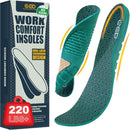 GED Work Comfort Insoles for Men & Women, Arch Support, Standing All Day — 1