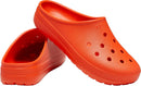 Crocs Unisex Adult Classic Low Profile Lightweight Slip-On Clogs – Lava — 2