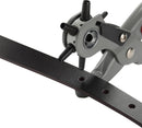 UNCO Leather Punch Tool with Multi-Hole Sizes, Belt & Leather Puncher | Red — 7