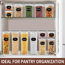 PRAKI Airtight Food Storage Containers Set with Lids - 24 PCS, BPA Free…