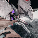LIVINGO 10" Heavy Duty Multipurpose Shears for Shop & Garden (Black/Purple) | Purple & Black — 5