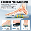 Arch Support Orthotic Shoe Insoles, Heel Air Cushion Energy Return Inserts, Relief for Plantar Fasciitis, Heel Pain, Metatarsalgia, Bunions, Flat Feet & High Arch for Sport Work Daily Wear 5