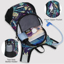 Lightweight Hydration Backpack, Running Backpack with 2L Water Bladder | Blue Print2 — 4